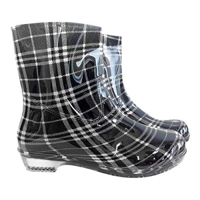 Image de Ris Btdkcheck_Bw38 Grensho Chaussures en PVC Noir/blanc Taille 38