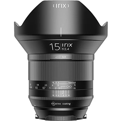 Image de Irix Objectif Ultra Grand Angle Blackstone 15 mm f2, 4 (Filetage de Filtre Plein Format 95 mm, Affichage Lumineux, Bague Mise au Point optimisée)