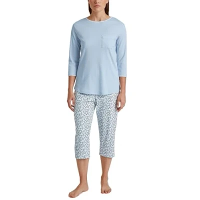 Image de CALIDA Sweet Dreams Ensemble de Pijama, Arctique, 48 50 Femmes