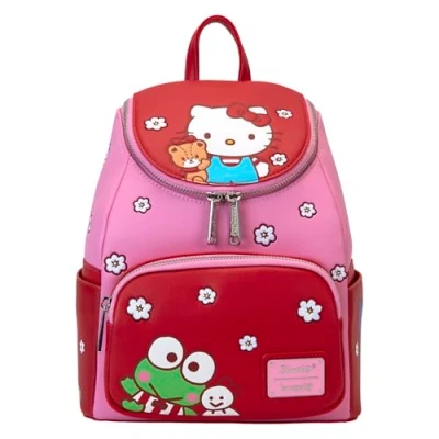 Image de Mini sac à dos LOUNGEFLY Hello Kitty &amp; Friends Multicolore Synthétique Enfant