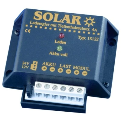 Image de IVT PWM Seriell 12/24 Régulateur de charge solaire série 12 V, 24 V 4 A