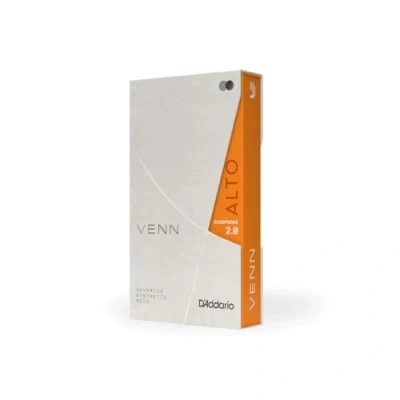 Image de D&#039;Addario VENN G2 Synthetic alto saxophone Reeds Anches de avec une construction synthétique avancée fibres polymères, résine, canne naturelle Résistance 20