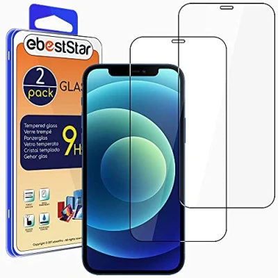 Image de ebestStar ® pour Apple iPhone 12 mini Pack x2 Verre trempé Protection Ecran Vitre anti casse, rayure, pose sans bulles