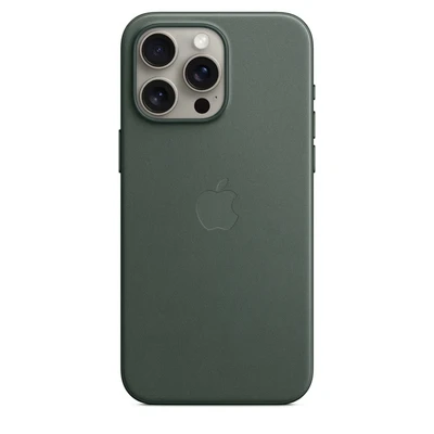 Image de Coque Original Apple iPhone 15 Pro Max MagSafe Microfibre Recyclée rigide/Coque Étui téléphone Vert
