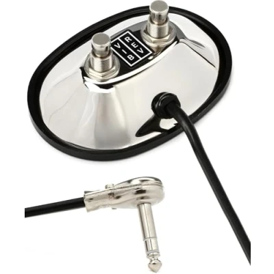 Image de Fender 2 Button Vintage Style Footswitch: Vibrato/Reverb On/Off with 1/4&quot; Jack