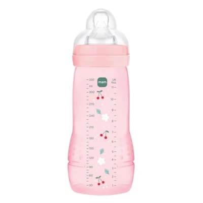 Image de Biberon Easy Active Coloré 330ml Berry Tétine Débit X