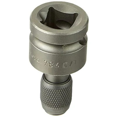 Image de Wera 05042760001 784 C Éléments de liaison 1/2&quot; avec mandrin à serrage rapide Wera, 1/4 pouce x 50 mm, Argent/gris