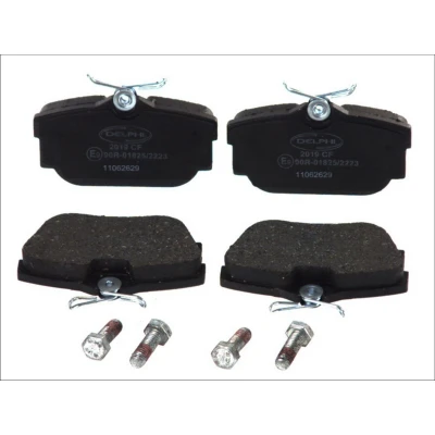 Image de DELPHI LP2019 Jeu de plaquettes frein non préparé pour indicateur d&#039;usure avec tôle anti bruit accessoires VOLKSWAGEN: TRANSPORTER 4 Bus