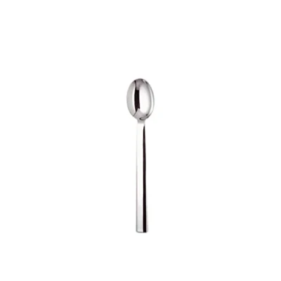 Image de Alessi JH01 / 1 Rundes Modell Ensemble de 6 cuillères table en acier inoxydable 18/10, finition polie