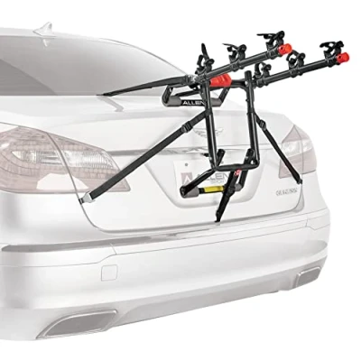 Image de Allen Sports Deluxe + Support de Coffre pour 3 vélos, modèle QS3, Noir