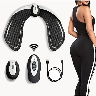Image de Électrostimulateur Glutei,Appareil d&#039;entraînement EMS pour la stimulation ciblée des muscles glutés,Développement musculaire,Entraîneur les hanches,Dispositif d&#039;électrostimulation de glutei