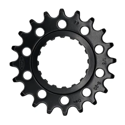 Image de Kmc Mixte Sprocket Front 20t Chromoly 1/8&quot; accessoire cycle, Noir, EU