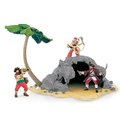 Image de Papo L&#039;île Pirates ET Corsaires Environnement, 60252, Multicolore [Figurines non incluses, vendues séparément]