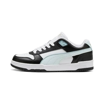 Image de Puma RBD GAME Unisex Baskets basses, Taille: 40, Black/white/dewdrop cuir et imitation de