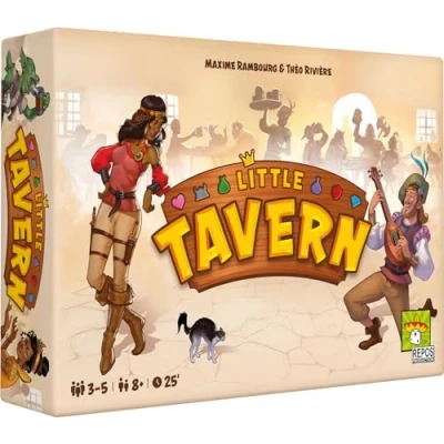 Image de Asmodee Repos Production Little Tavern Jeux de société Jeu d&#039;ambiance Fantastique et Tactique Cartes Familial A partir 8 Ans 3 à 5 Joueurs Version française