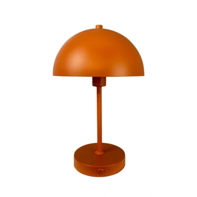 Image de Dyberg Larsen Stockholm Lampe de table 2.0 en terre cuite bureau rechargeable chevet avec 6 heures d&#039;autonomie lecture pour l&#039;intérieur et l&#039;extérieur LED