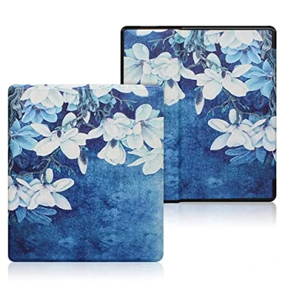 Image de Étui de Protection en Cuir Peint Kindle Oasis, Compatible Uniquement avec Le Tout Nouveau Oasis 7 Pouces [10e génération, Version 2019 et 9e 2017]