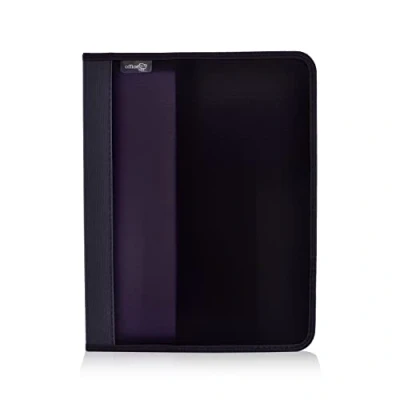 Image de Classeur zipper avec 4 anneaux + poches Réf. 574 NE Format A4+ et fermeture éclair (noir)