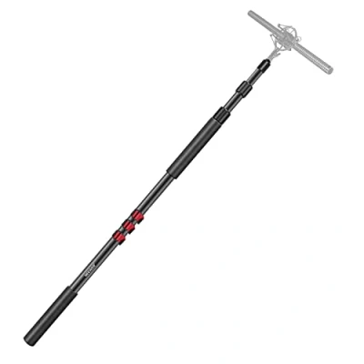 Image de Neewer Nw 7000 Bras de Flèche Pour Microphone, Micro Portable Extensible en 3 Sections avec Filetage 1/4 &quot;à 3/8&quot;, Longueur Réglable Pieds à 8