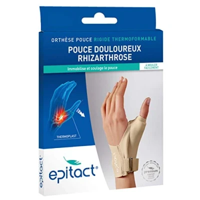 Image de Epitact Orthèse Rigide de Nuit Pouce Douloureux Main Droite L