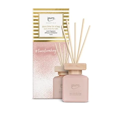 Image de ipuro Délicatesse time for a hug parfum d&#039;ambiance désodorisant pur avec notes de cookie vanille élégant dans l&#039;appartement pour une expérience parfumée incomparable 50 ml