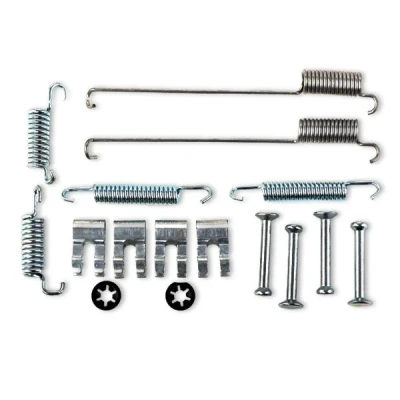 Image de RIDEX 1502A0003 Kit d&#039;accessoires, mâchoire de frein avec ressort Essieu arrière FIAT: Punto I 3/5 portes, II Panda 5 portes