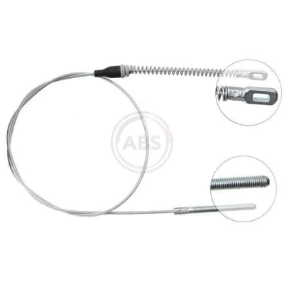 Image de A.B.S. K15458 Câble De Frein 1078 à tambour pour direction droite/à gauche OPEL: Corsa B 3/5 portes, VAUXHALL: Mk1