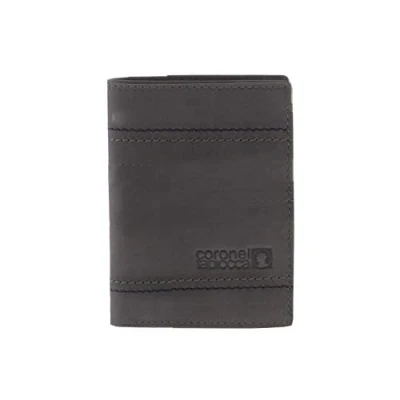 Image de Coronel Tapiocca Men&#039;s Wallet Adrian Portefeuille Homme Vert, Khaki, 10,5 x 8 EU