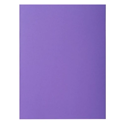 Image de Exacompta Réf. 807008E Paquet de 30 sous chemises ROCK&#039;&#039;S 80 g/m2 aux couleurs vives certifiées PEFC™ dimensions 22 x 31 cm pour format A4 couleur violine