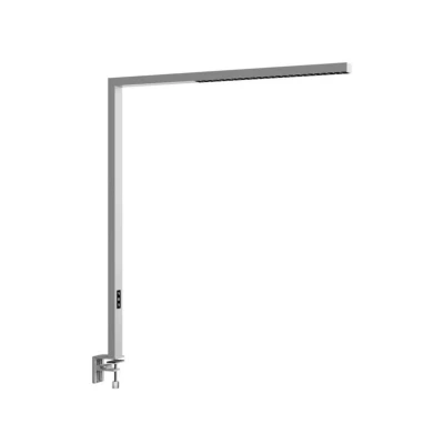 Image de Arcchio Lampe à pince LED pour bureau Jolinda, argent, métal, intensité variable