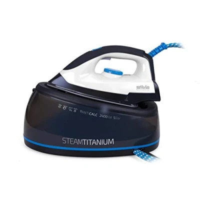 Image de Silva Homeline DBS 300 611002 Centrale vapeur 2400 W blanc, noir