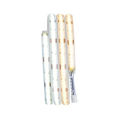 Image de Paulmann 78426 LumiTiles LED COB Slim Strips Kit 1m Zigbee Smart Home INCL. 1x3W gradable Blanc Chaud Plastique Bande Lumineuse 2700K, Matière, 3 W
