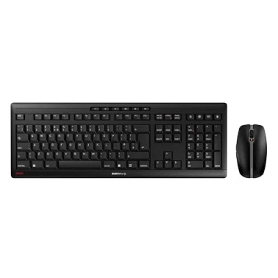 Image de Ensemble clavier et souris sans fil CHERRY STREAM DESKTOP 2.4 GHz QWERTY Antidérapant