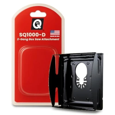 Image de Box scie pour double Gang boitier de prise courant/Qbit Sq1000 d Power Multi cutter Lame