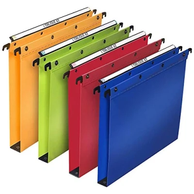 Image de Elba L&#039;oblique A Z Poly pro Ultimate Lot de 10 Dossiers Suspendus pour Tiroir Fond 30 mm