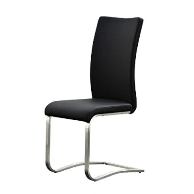 Image de Robas Lund chaise à bascule Set Arco de 2 acier inoxydable noir 43x 103x 52 cm