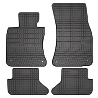 Image de FROGUM BASIC 411197 Ensemble de tapis sol Caoutchouc avant et arrière 4 noir Sur mesure