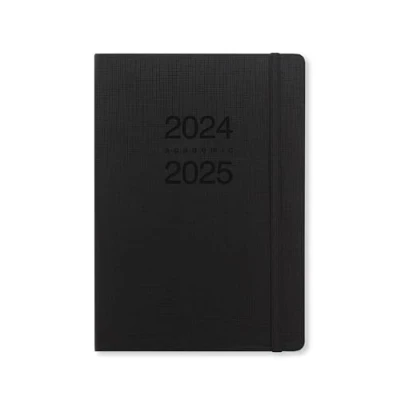 Image de Letts of London Memo Agenda scolaire semainier 2024/2025 Noir Format A5