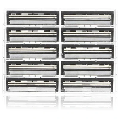 Image de Personna 100 Twin 2 (Doble Ii) las hojas de afeitar Compatible con Gillette&#039;S Trac Sistema maquinilla G2, GII, Vector, Contour