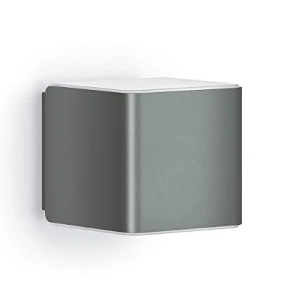 Image de Steinel Applique murale L 840 SC, éclairage extérieur à LED, détecteur de mouvement 160, connectable, peut être utilisée via app, anthracite