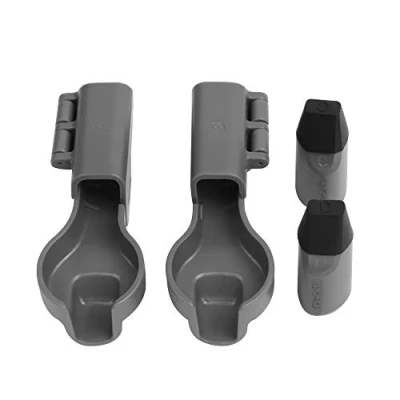 Image de DR1 Rallonges de Train d&#039;Atterrissage pour Drones DJI Mavic 2 Pro et Zoom, Accessoires une Stabilité Absorption des Chocs Accrues, Support Jambe Pliante Gris