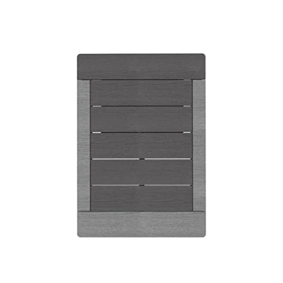 Image de Formidra DS Base GR Caillebotis pour Douche d&#039;extérieur Coloris Dark Gray Résiste aux UV, température de 30C à + 70 C, l&#039;eau et moisissures termites