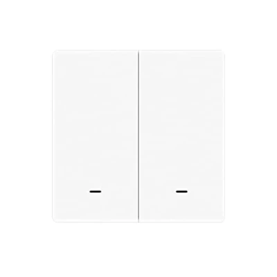 Image de ZigBee Interrupteur sans fil, Scene Switch avec 9 scènes, télécommande pour lumières LED, application Tuya et Smart Life, alimentation piles (2 touches)
