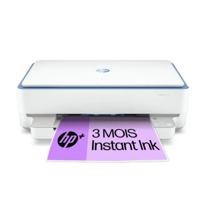 Image de HP ENVY Imprimante Tout en un 6010e, Couleur, pour Maison et Bureau à domicile, Impression, copie, numérisation, Sans fil; HP+, Éligibilité Instant Ink, Imprimer depuis téléphone ou une tablette Neuf