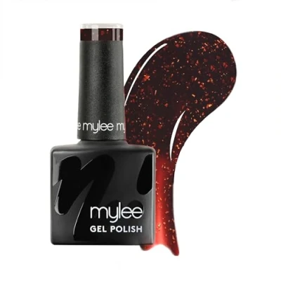 Image de Mylee Vernis gel semi permanent 8ml [A Dozen Red] Collection Saint Valentin It&#039;s A Date Manucure et pédicure UV/LED pour usage professionnel domestique, longue tenue facile à appliquer