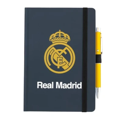 Image de Grupo Erik carnet de notes A5 et stylo projecteur Real Madrid Cahiers A5, bloc croquis vierge, uni Cadeaux football