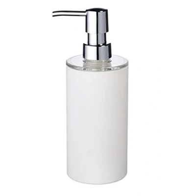 Image de Ridder 20035010 Distributeur de Savon Touch Synthétique Blanc 6,7 x 19 cm