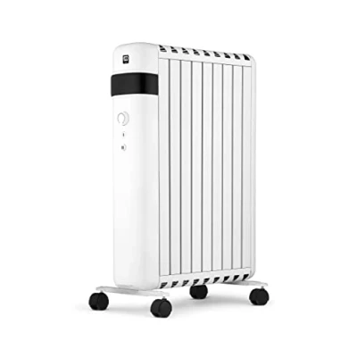 Image de SHX SHX30ROF2000 Ölfreier Radiator 2000W 2 Heizstufen, 9 geschlossene Rippen, Kippschutz