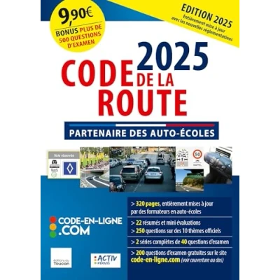 Image de code de la route 2025 (Broché)