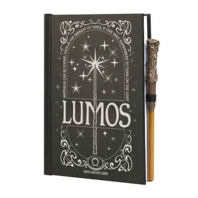 Image de Grupo Erik Carnet de notes lumineux Harry Potter avec Stylo A5, Notebook, Journal Intime